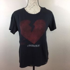 Junk Food Operation Broken Heart T Size XS